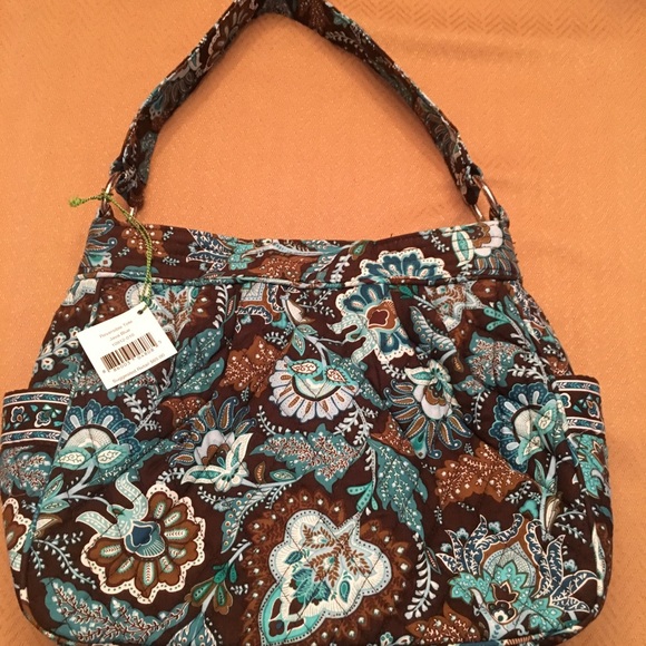 Vera Bradley Handbags - NWT Vera Bradley Java Blue (retired) Handbag